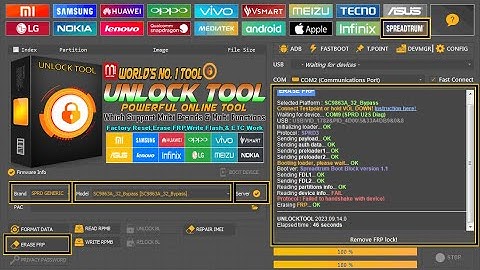 Itel Vision1 L6005 (P36 Play) SPD SC9863A FRP Lock Remove Without Any Custom PAC File By Unlock Tool