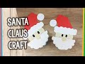 Santa Claus Craft from paper circles