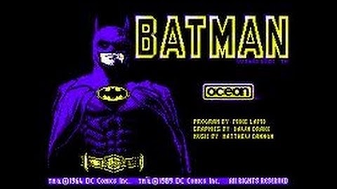 Batman The Movie Review for the Amstrad CPC by John Gage