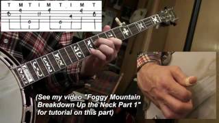 Vignette de la vidéo "Foggy Mountain Breakdown Up the Neck Part 2"