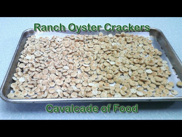 oyster crackers with ranch dressing Flavor - easy and delicious homemade snacks! Ranch Oyster Crackers – Savoring