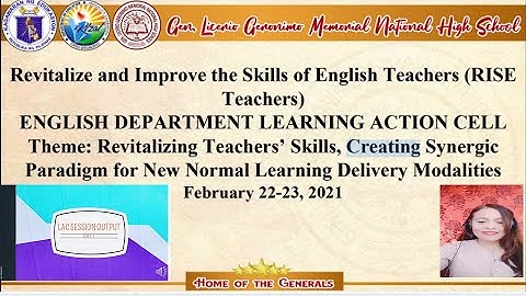 LAC SESSION DAY 1 VIDEO OUTPUT   REFLECTIONS