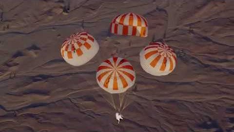 SpaceX - Dragon V2 Parachute Landing Test