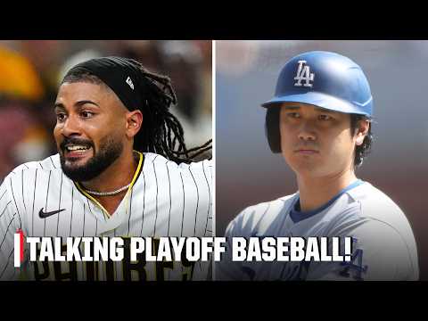 PLAYOFF BASEBALL ACTION! ⚾ Padres' Wild Card DOMINANCE and the Dodgers' 3-peat chances | Vibe Check