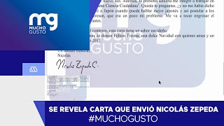 #MuchoGusto / Amigo de Nicolás Zepeda revela carta que recibió del chileno: "Quería una coartada"