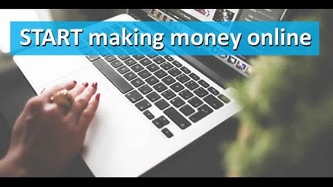 How to earn money online