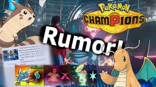 Pokemon champions Rumor Time @CouchPikmin