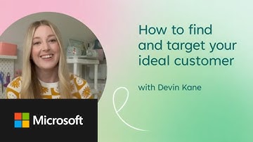 Microsoft Create | How to find and target your ideal customer