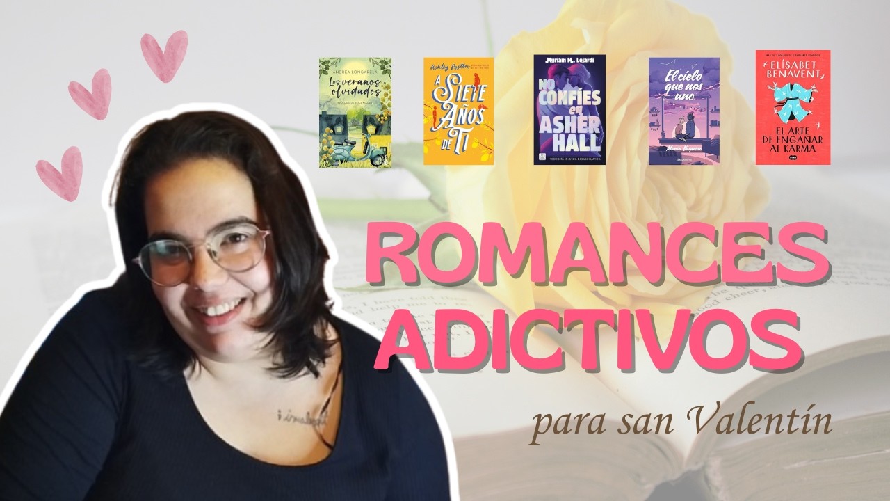 5 LIBROS de ROMANCE ADICTIVOS perfectos para San Valentín