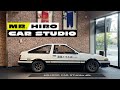 Visiting mr hiro car studio osaka  jdm cars  ae86  rx7  gtr