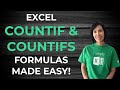 Excel COUNTIF & COUNTIFS Video Tutorial