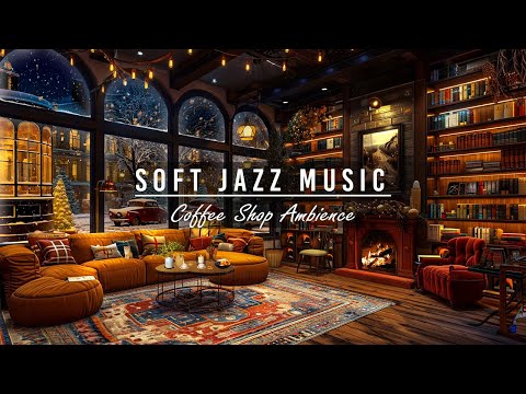 Peaceful Evening Piano Jazz in Cozy Coffee Shop ☕ Soft Instrumental Music for Sleep, Lounge or Rest