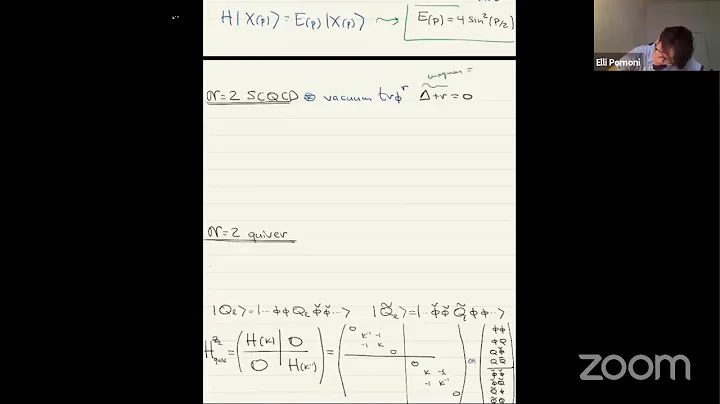 4D N =2 SCFTs and Spin Chains - Elli Pomoni: Lecture 4