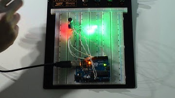 Blink di un LED RGB attraverso il sensore FC-04 (Sensor Sound) su piattaforma Arduino
