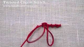 Twisted Chain Stitch