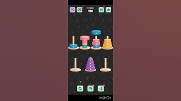 Tower of Hanoi sort level 400