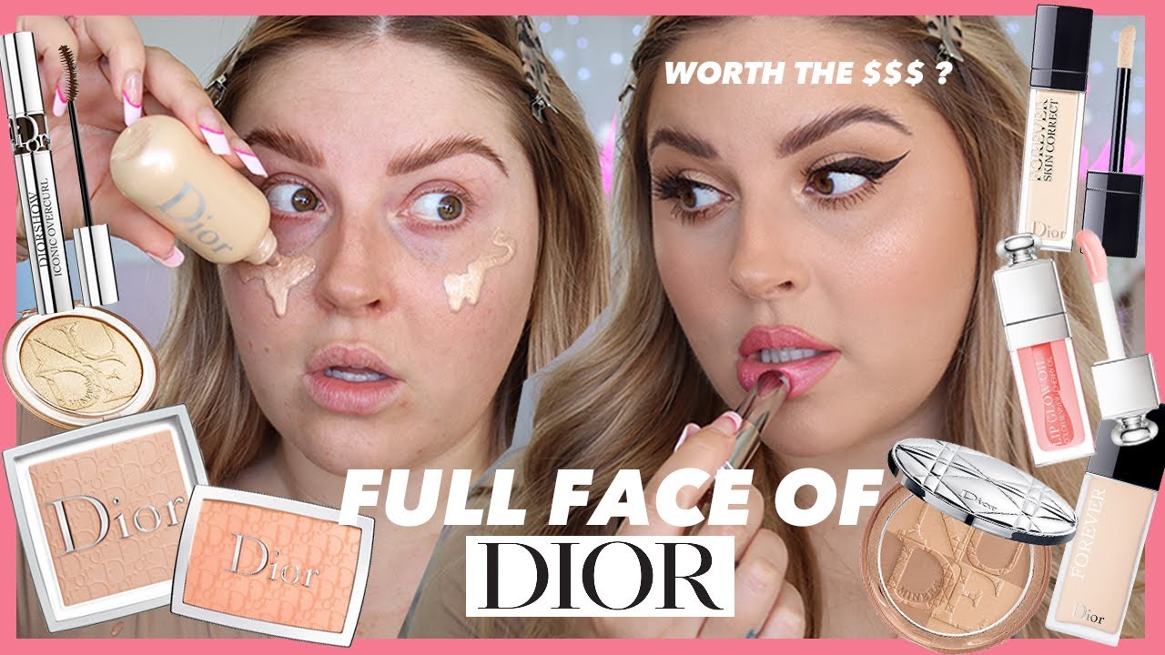 full face of DIOR MAKEUP! 💸 is it worth it? ft VIRAL BLUSH 