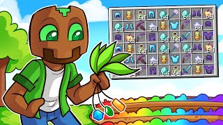 MINECRAFT pero LOS CULTIVOS ESTÁN CHETADOS! 💎🥕