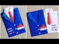 Father's day card making ideas / Easy and beautiful card for Father's day / Happy Father's day card