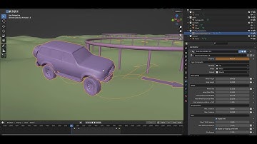 Auto car Animator 1.0 (geometry node )tutorial video