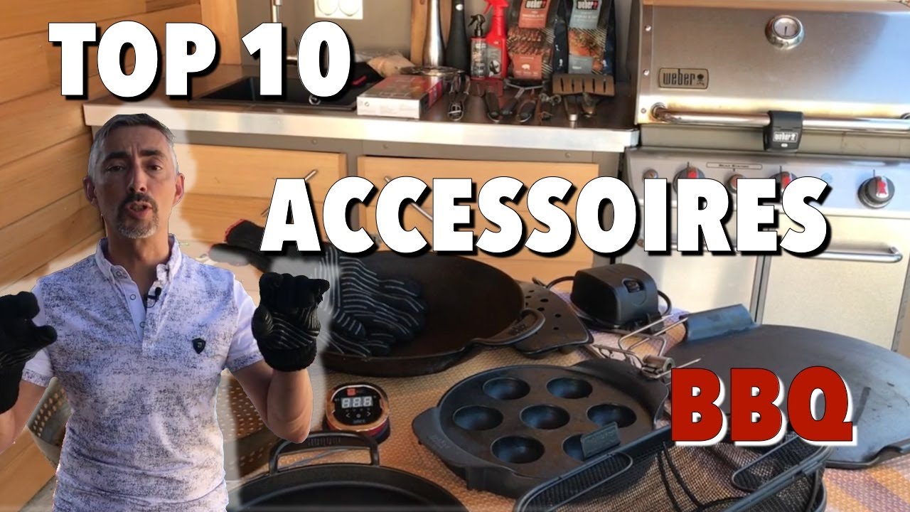 Top 10 des accessoires pour barbecues Weber 