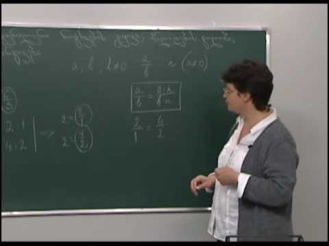 წილადი და ნატურალური რიცხვების გაყოფა