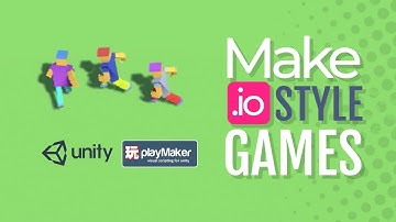 MAKE .IO STYLE GAME WITH UNITY AND PLAYMAKER | #NOCODE | HYPER CASUAL | COUPON AVAILABLE!!!