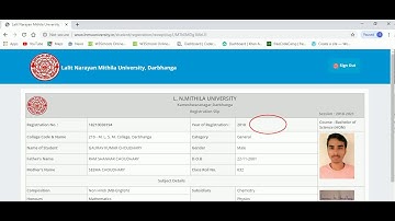 LNMU Part 1 Examination FORM 2019 Apply ONLINE STEP BY STEP FULL DETAIL.how to apply lnmu part1 form