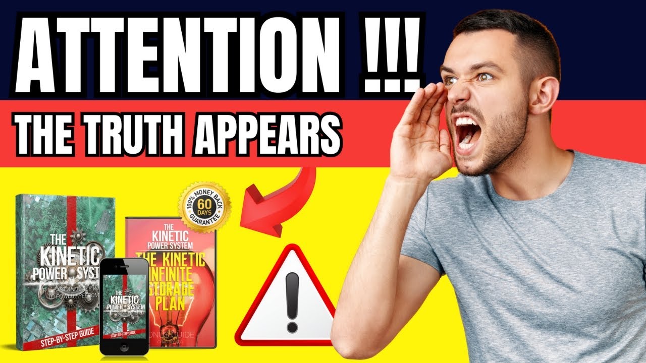 🧠 HOW KINETIC POWER SYSTEM WORKS - BREAK FREE FROM BILLS WITH KINETIC POWER SYSTEM 🔌