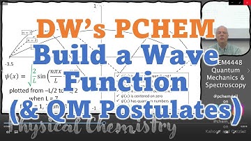 4448 22 L04 How to Build a Wave Function & QM Postulates