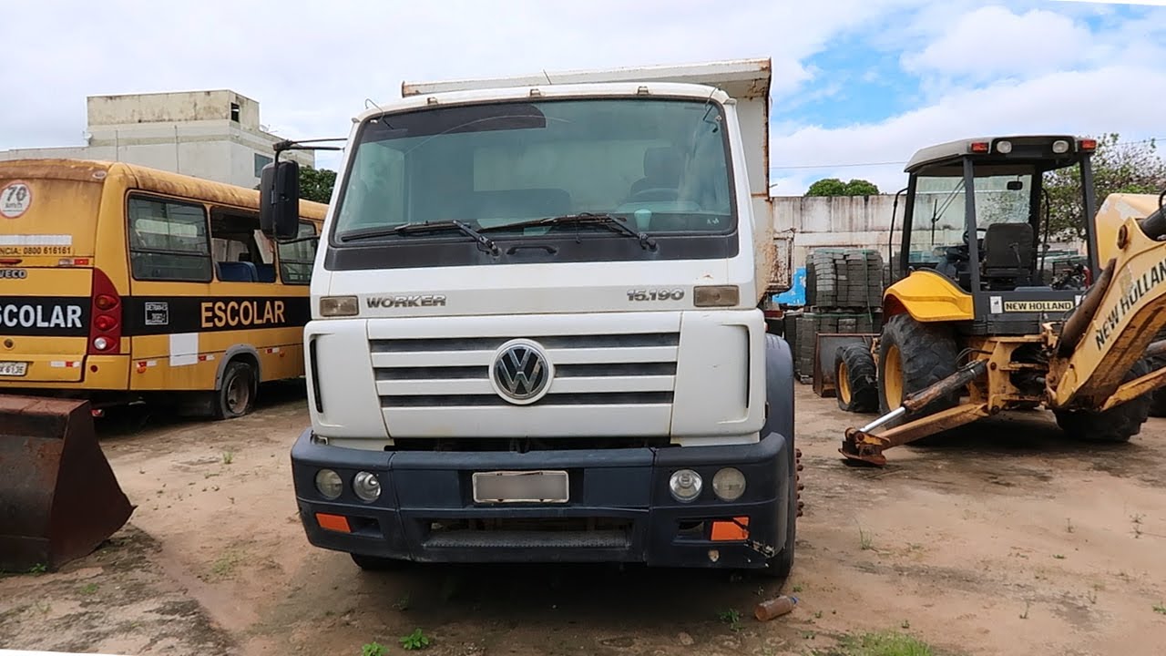 ESTÁ PRECISANDO DE CAMINHÃO CAÇAMBA? TEM 4 NESSE LEILÃO