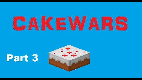 Minecraft PC: Mineplex, Cake Wars, Part 3, HACK N LAG!!!