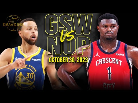 Golden State Warriors vs New Orleans Pelicans Full Game Highlights | October 30, 2023 | FreeDawkins