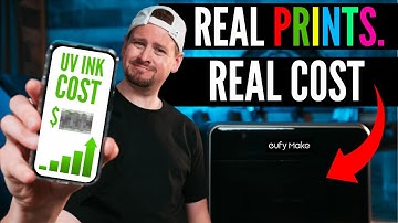 First Look: EufyMake E1 UV Printer (Real Prints, Real Costs)