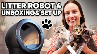 Litter Robot 4: Unboxing and Setup, Honest Review (UPDATED)