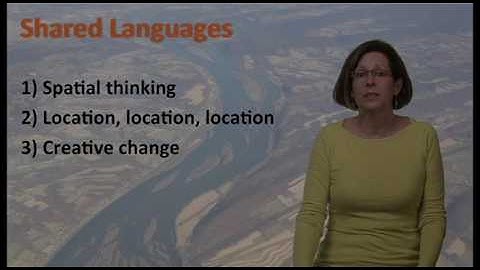 The three shared languages of Geodesign