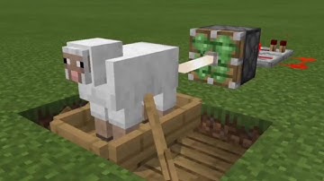 how to make a sheep fricker in minecraft