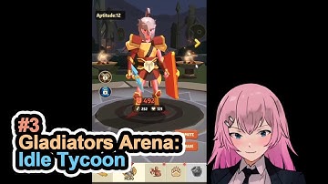 WE HAVE 2 STAR RHINOS, LION AND EPIC GLADIATOR | Gladiators Arena: Idle Tycoon | Part 3