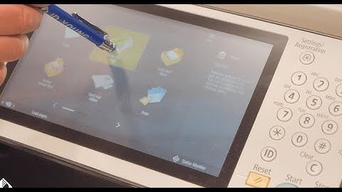 How to Setup a New Scan-to-Email Address on a Canon imageRUNNER 4535 Multifunction Copier [Tutorial]
