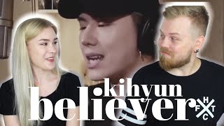 ROCKER REACTS TO KIHYUN - Believer (COVER.)  |  DeniseOnLine