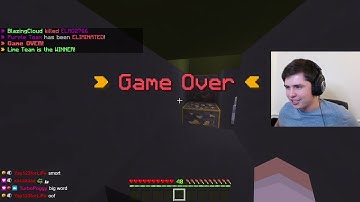 Potatopie25 KILLS HACKER in Hive SkyWars (minecraft bedrock)