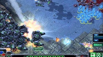 starcraft 2 Ghost/Nuke Carnage (Actual match)