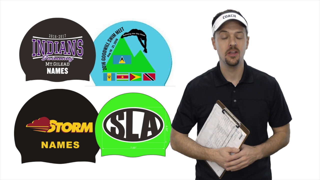 Custom Swim Caps Delivered In 10 Days YouTube