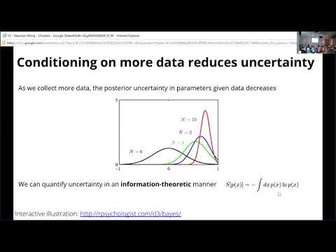 Bayesian Inference of force fields