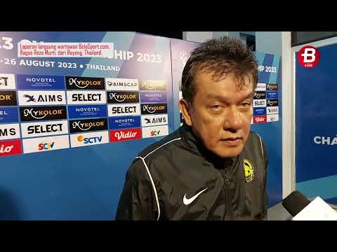 Kata Pelatih Malaysia Usai Kalahkan Indonesia di Piala AFF U23 2023