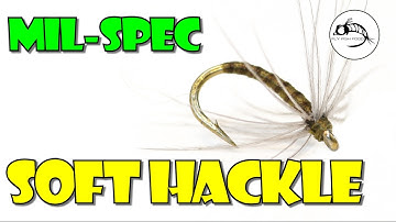 Fly Tying Tutorial: Mil Spec Soft Hackle by Fly Fish Food
