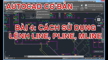 ✔ Autocad tutorial - Bài 4 - Lệnh Line, Pline và Mline - Autocad PhuongTk | NESA iCAD