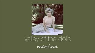 marina - valley of the dolls (slowed & reverb)