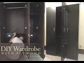 How To Build Wardrobe with plywood/ DIY