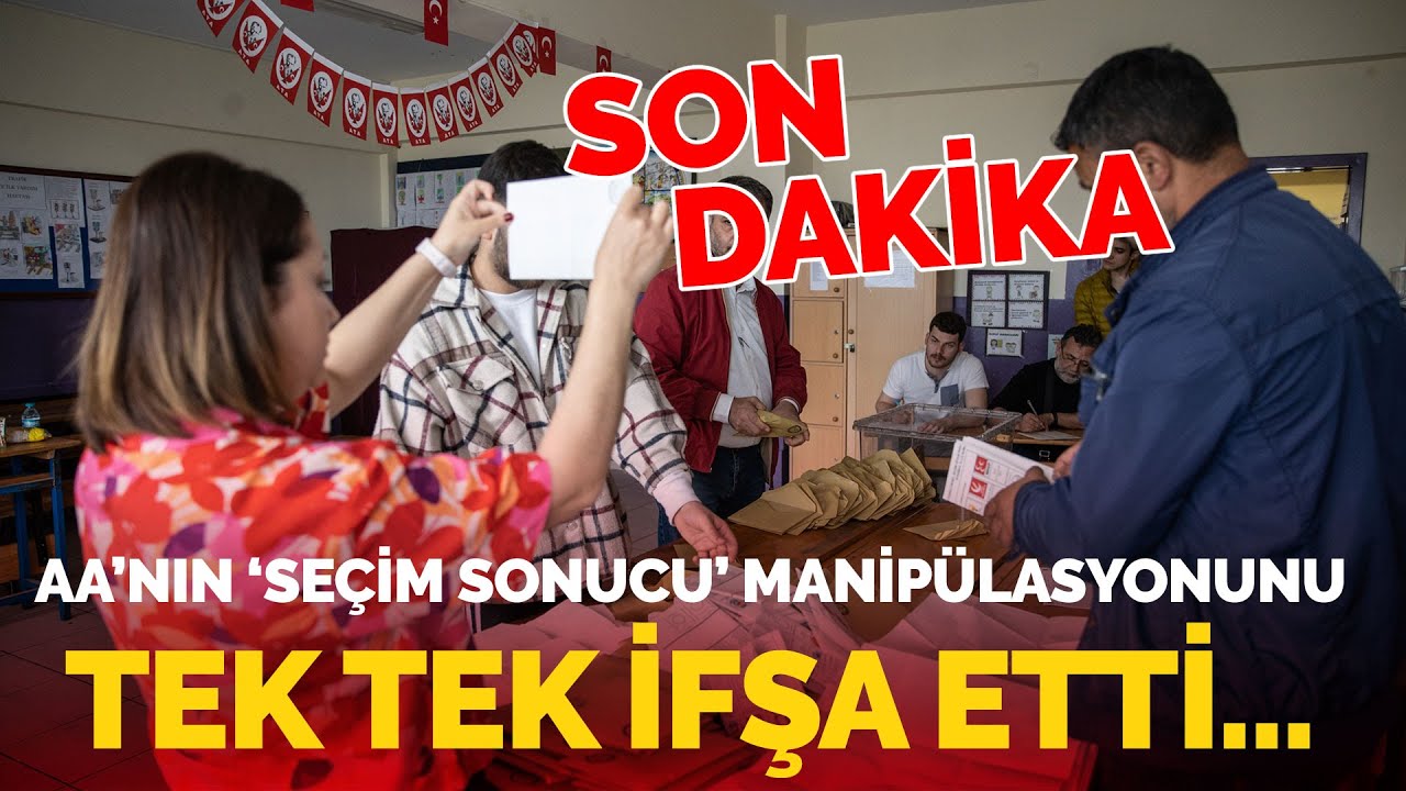 ⁣#SONDAKİKA HDP’nin YSK temsilcisi AA’nın seçim sonucu manipülasyonunu tek tek ifşa etti